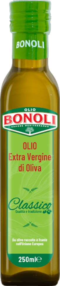 Олія оливкова Bonoli Classico Extra Virgin 0,25 л