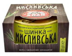 Шинка Алан Мисливська консервована вищого ґатунку 325г