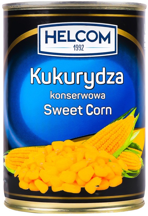 Консервированная кукуруза Helcom 400г