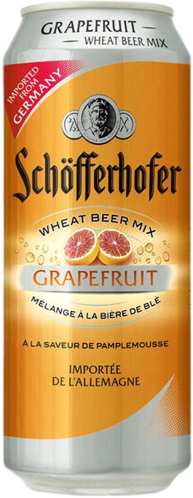 Пиво нефільтроване з соком Schofferhofer Grapefruit 2,5% 0,5 л 