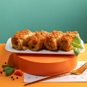 Голубцы с пшеном и грибами