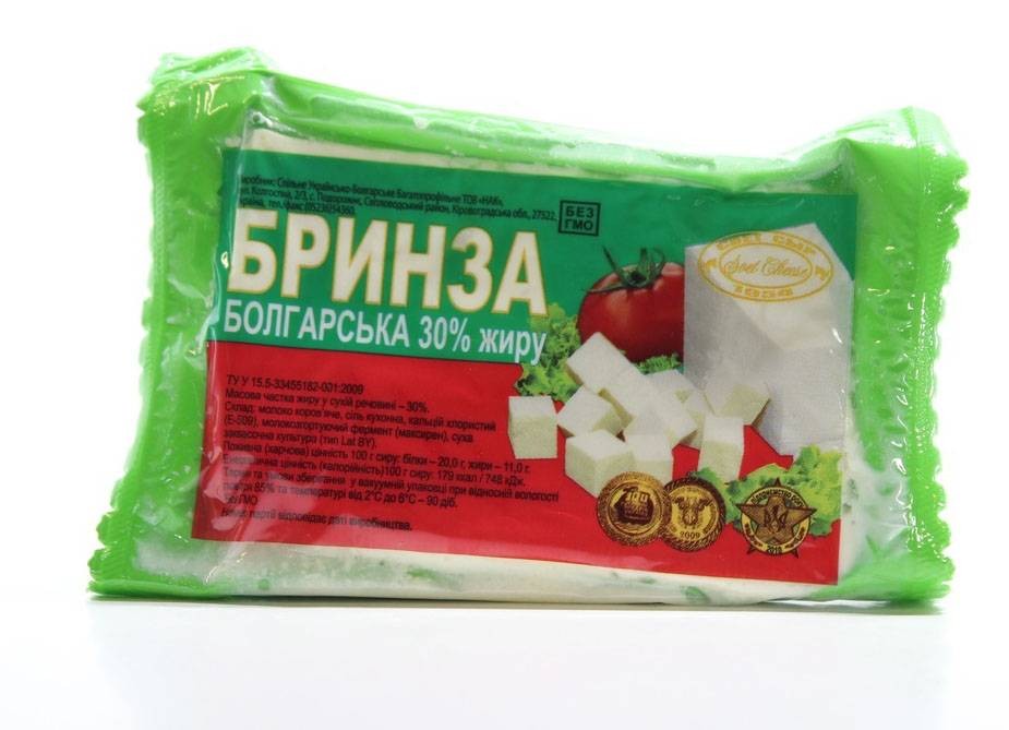 Сыр Брынза Болгарская 30% 300г Свет-Сыр