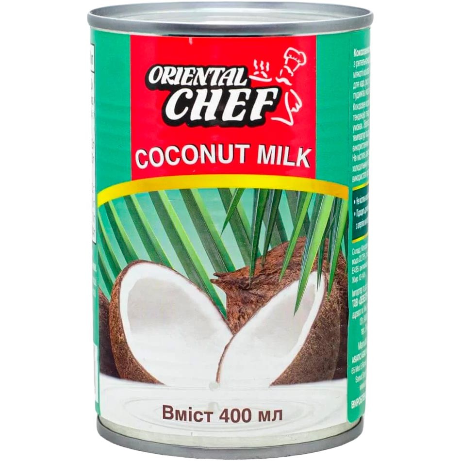 Молоко кокосовое Oriental Chef Creamy Coconut Milk 14% 400 мл