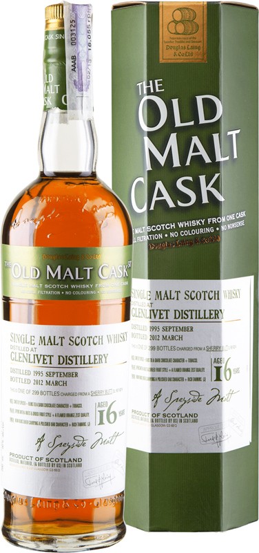 Віскі Douglas Laing Glenlivet Vintage 16 YO 50% 0,7 л