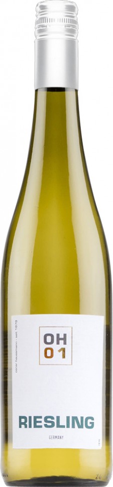 Вино Erben Oscar Haussmann Riesling бiле напівсолодке 9,5% 0,75 л
