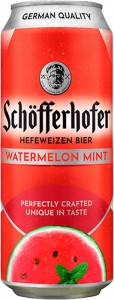 Пиво нефильтрованное с соком Schofferhofer Watermelon Mint 3,2% 0,5 л