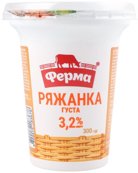 Ряжанка Ферма Густая 3,2% 300 г