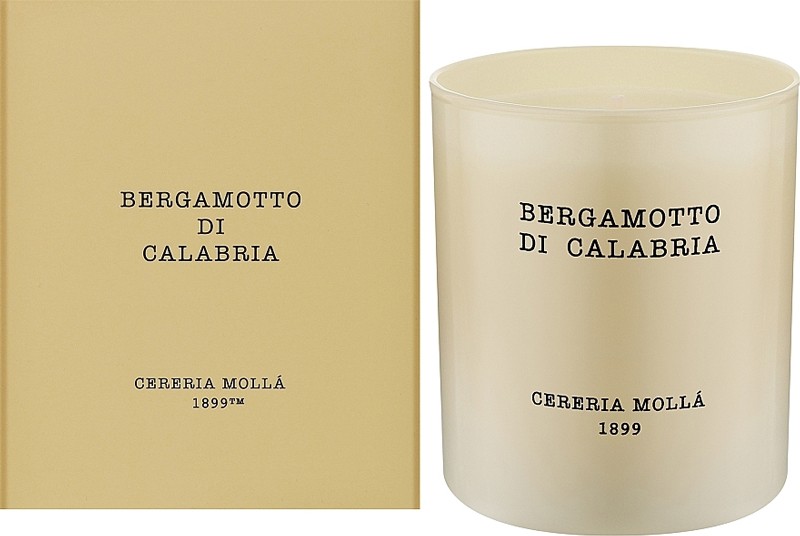 Ароматична свічка Cereria Molla Bergamotto di Calabria 230 г