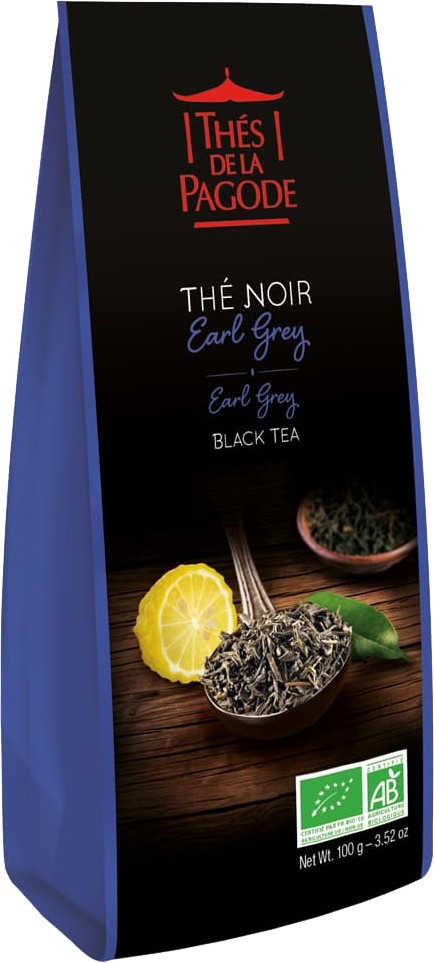 Чай органический черный Th? de la Pagode EarlGrey Bio 100г