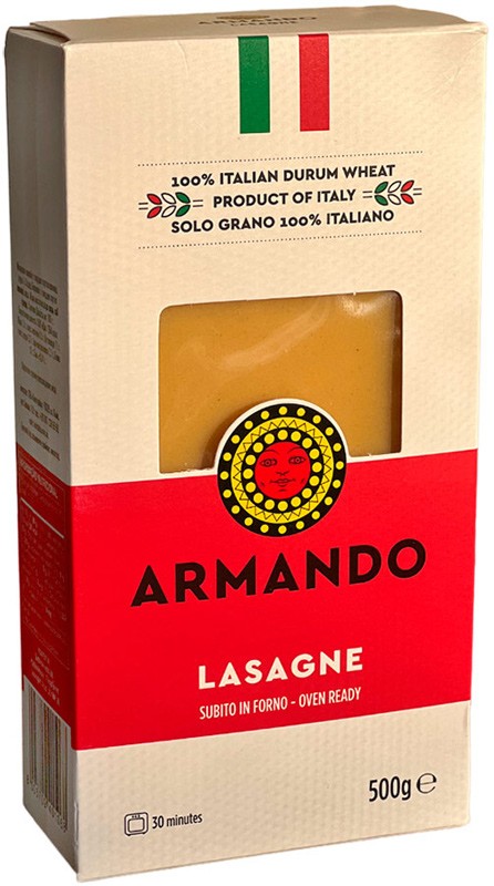 Макароны ARMANDO Lasagne 500 г