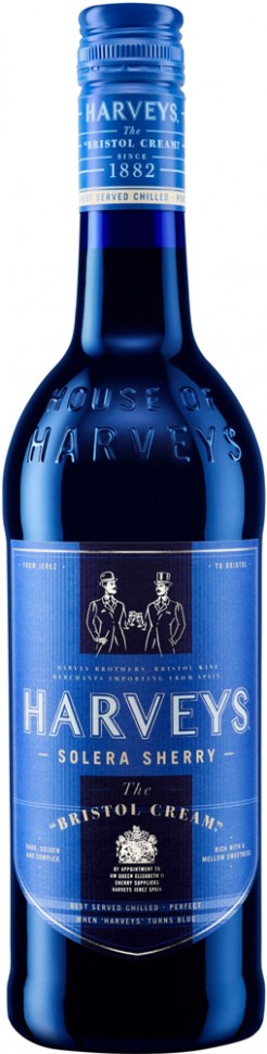 Херес HARVEYS Bristol Cream біле солодке 17,5% 0,75 л 