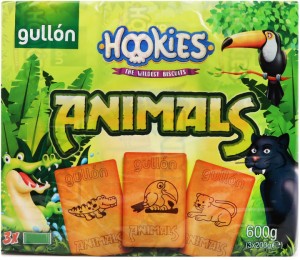 Печиво Gullon Hookies Animals 600 г