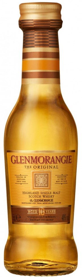 Виски Glenmorangie Original 10 лет 0,05 л 40%