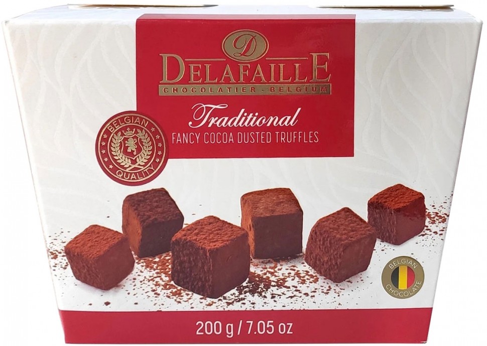 Конфеты трюфель Delafaille Traditional 200 г
