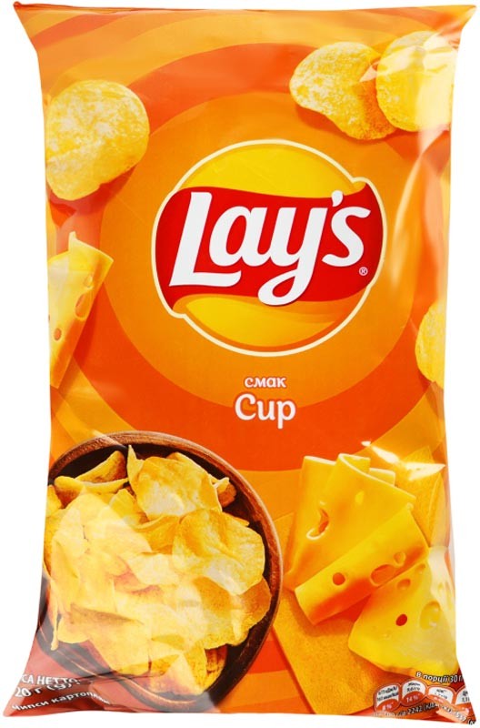 Чіпси Lays Сир 120 г