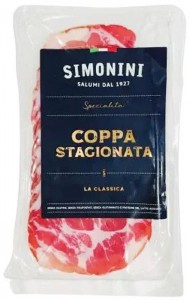 Шинка Simonini Коппа с/в 80 г нарізка