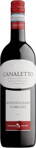 Вино Canaletto Montepulciano d'Abruzzo красное сухое 13,5% 0,75 л