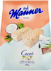 Вафлі Manner Cocos 400 г