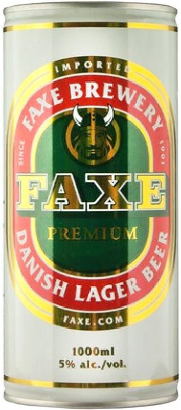 Пиво светлое Faxe Premium 1л