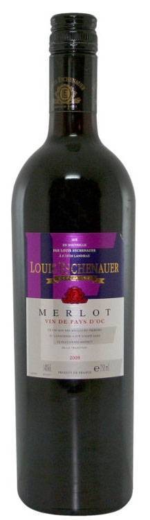 Вино Louis Eschenauer d'Oc Merlot 0,75 л