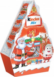 Новорічний набір Kinder Mix 199,5 г