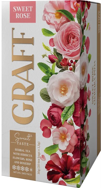 Чай травяний Graff Солодка роза 20 пак.