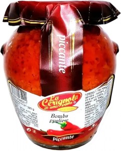 Паштет La Cerignola Бомба Апулии овощной пикантный 314 мл