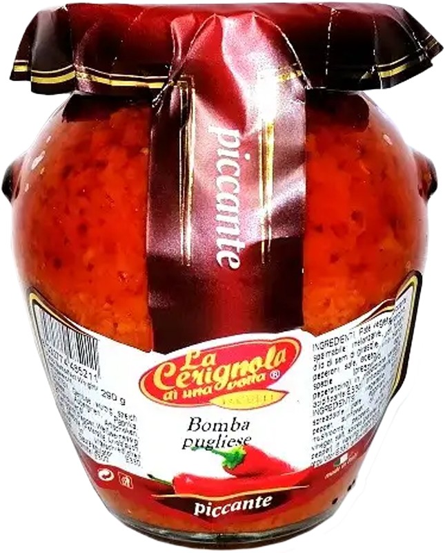 Паштет La Cerignola Бомба Апулии овощной пикантный 314 мл