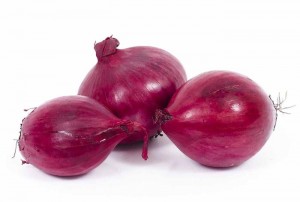 Лук красный салатный