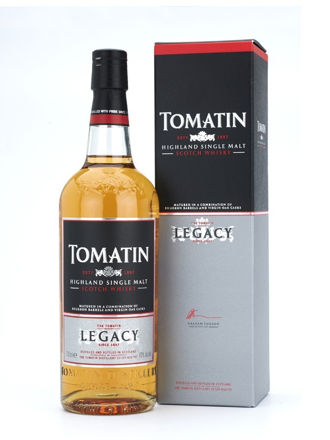 Виски Tomatin Legacy 0.7л 43%
