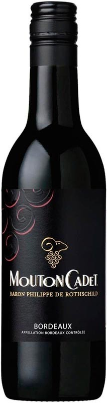 Вино Baron Philippe de Rothschild Mouton Cadet AOC Bordeaux Rouge красное сухое 12.5% 0.187 л