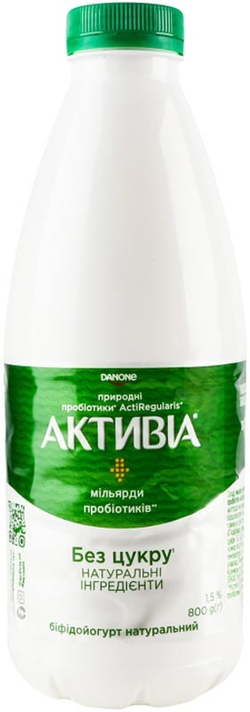 Біфідойогурт Activia питний 1.5% 800 г 800 г