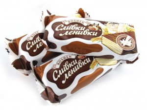 Конфеты вафельные Roshen Сливки-Ленивки