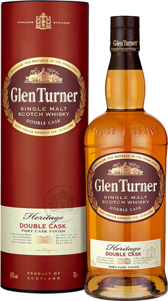 Виски Glen Turner Heritage Double Cask 40% 0,7л