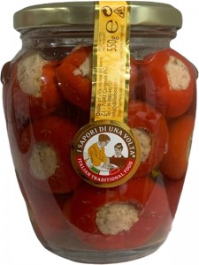 Перець Dilillo фарширований тунцем в олії 580 мл 