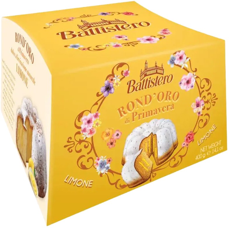 Кекс Battistero Rondoro Primavera с лимонным кремом 400 г