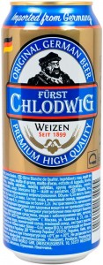Пиво Furst Chlodwig Weizen 5,2% 0,5л ж/б