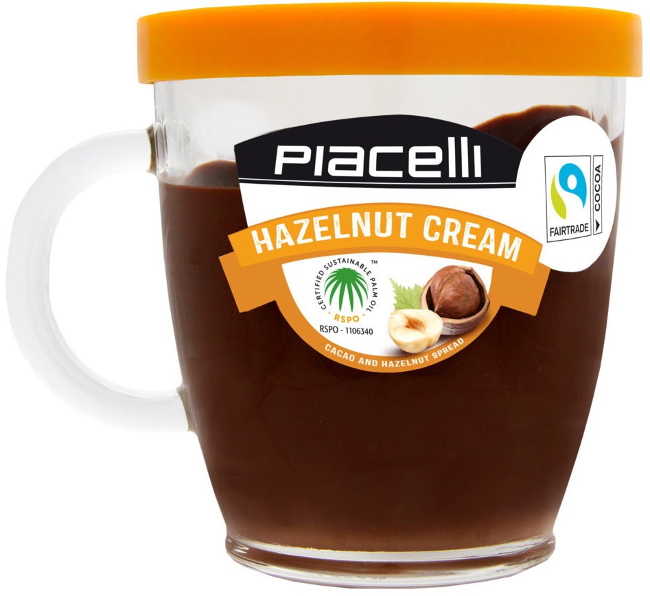Паста Piacelli шоколадно-ореховая 300г в чашке