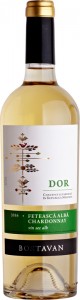 Вино Bostavan DOR Фетяска Альба & Шардоне белое сухое 13% 0,75 л