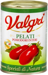 Томаты Valgrì Pelati  очищенные в собственном соку 400 мл