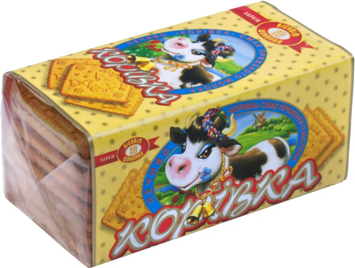 Печиво ХБФ Корівка пряжене молоко 180г