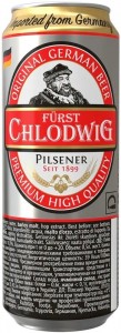 Пиво Furst Chlodwig Premium 4,8% 0,5л ж/б