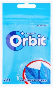 Гумка жувальна Orbit Солодка м'ята без цукру 29г