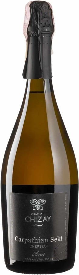 Вино ігристе Chizay Carpathian Sekt Brut біле 11,5% 0,75 л