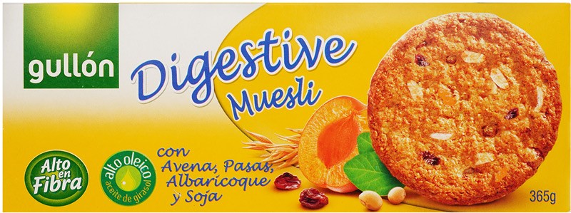 Печиво Gullon Digestive Muesli 365 г