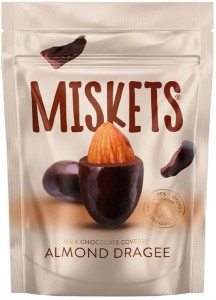 Драже Miskets с миндалем в молочном шоколаде 70 г