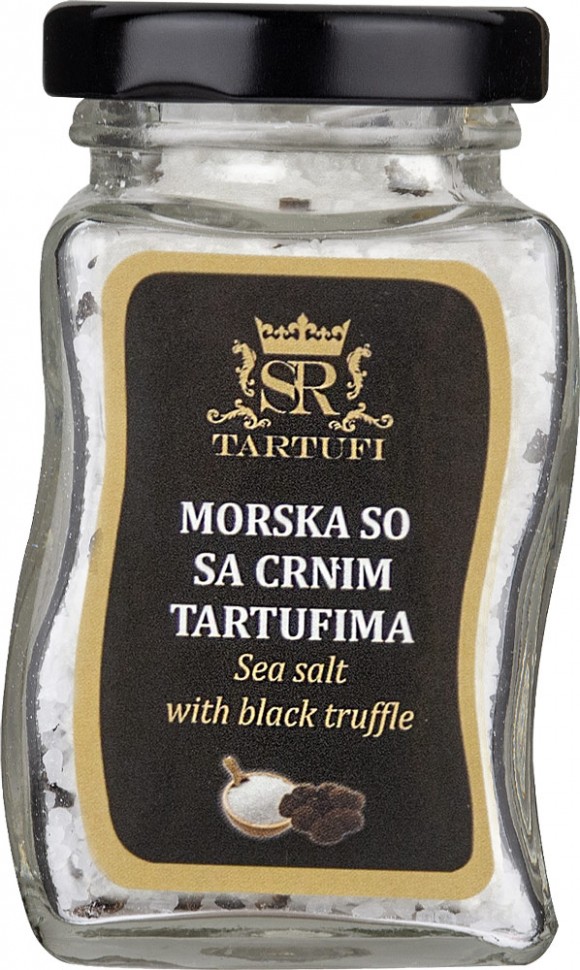Соль морская с черным трюфелем Tartufi 125г