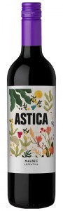 Вино Astica Malbec червоне сухе 13,5% 0,75л