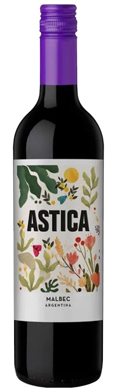 Вино Astica Malbec красное сухое 13,5% 0,75л