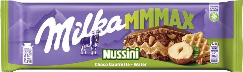 Шоколад молочный Milka Nussini 270 г